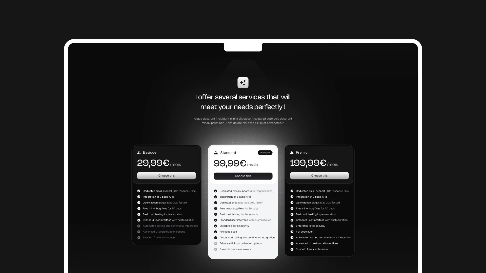 Image du projet Maxence Mahieux